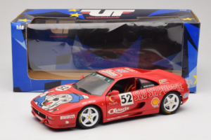 Ferrari F355 Berlinetta Slushuppie #52 M. Peters Piros UT Models 1:18 180074020-P4 Fém – 8. kép a 8-ből