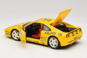 Ferrari F355 Coupe Films 18 #4 Reoloffs / Ansembourg Sárga UT Models 1:18 180074021-Y1 Fém – 5. kép a 8-ből