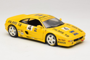 Ferrari F355 Coupe Films 18 #4 Reoloffs / Ansembourg Sárga UT Models 1:18 180074021-Y1 Fém – 6. kép a 8-ből