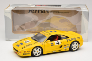 Ferrari F355 Coupe Films 18 #4 Reoloffs / Ansembourg Sárga UT Models 1:18 180074021-Y1 Fém – 8. kép a 8-ből