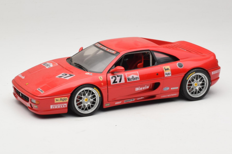 Ferrari F355 Coupe Marlboro #27 Piros UT Models 1:18 180074020-P1 Fém