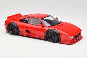 Ferrari F355 Liberty Walk Piros GT Spirit 1:18 GT468 Gyanta – 3. kép a 6-ből