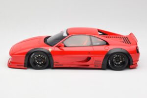 Ferrari F355 Liberty Walk Piros GT Spirit 1:18 GT468 Gyanta – 5. kép a 6-ből