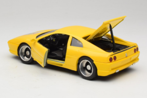 Ferrari F355 Racing Sárga Faszination Modelbau Limitált Kiadás Solido 1:18 9009 Fém – 4. kép a 7-ből