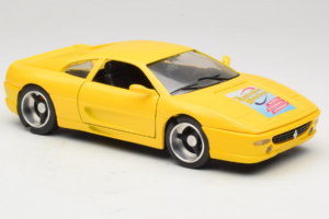 Ferrari F355 Racing Sárga Faszination Modelbau Limitált Kiadás Solido 1:18 9009 Fém – 5. kép a 7-ből