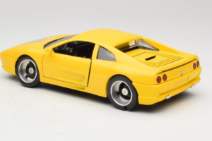 Ferrari F355 Racing Sárga Faszination Modelbau Limitált Kiadás Solido 1:18 9009 Fém – 6. kép a 7-ből