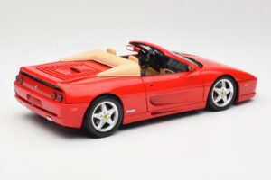 Ferrari F355 Spider Piros Hot Wheels 1:18 25733 Fém – 3. kép a 8-ből