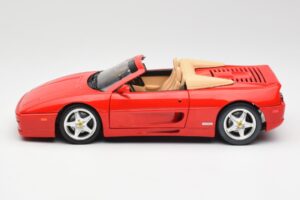 Ferrari F355 Spider Piros Hot Wheels 1:18 25733 Fém – 4. kép a 8-ből