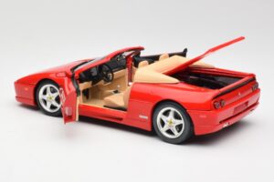 Ferrari F355 Spider Piros Hot Wheels 1:18 25733 Fém – 5. kép a 8-ből
