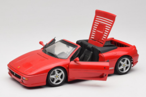 Ferrari F355 Spider Piros UT Models 1:18 180074030-P1 Fém – 2. kép a 7-ből
