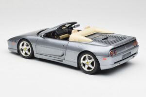 Ferrari F355 Spider Ezüst Hot Wheels 1:18 23907-M1 Fém – 7. kép a 8-ből