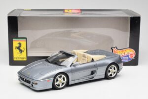 Ferrari F355 Spider Ezüst Hot Wheels 1:18 23907-M1 Fém – 8. kép a 8-ből