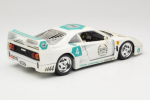 Ferrari F40 4444 Tage Garanta #4 Fehér Bburago 1:18 3332-W5 Fém – 3. kép a 8-ből