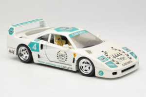 Ferrari F40 4444 Tage Garanta #4 Fehér Bburago 1:18 3332-W5 Fém – 6. kép a 8-ből