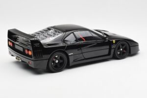 Ferrari F40 Fekete Kyosho 1:18 08416BK Fém – 4. kép a 10-ből