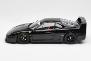 Ferrari F40 Fekete Kyosho 1:18 08416BK Fém – 6. kép a 10-ből
