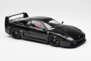 Ferrari F40 Fekete Kyosho 1:18 08416BK Fém – 8. kép a 10-ből
