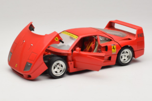 Ferrari F40 Club Deutschland Piros Bburago 1:18 3032-L3 Fém – 2. kép a 8-ből