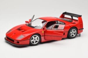 Ferrari F40 Competizione Test Version Piros Hot Wheels 1:18 P9922 Fém – 2. kép a 8-ből
