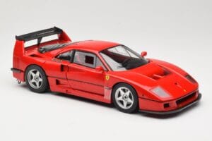 Ferrari F40 Competizione Test Version Piros Hot Wheels 1:18 P9922 Fém – 6. kép a 8-ből