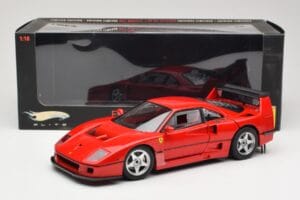 Ferrari F40 Competizione Test Version Piros Hot Wheels 1:18 P9922 Fém – 8. kép a 8-ből