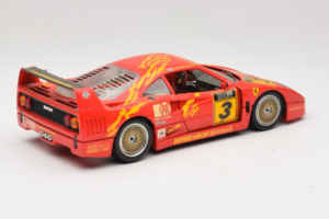 Ferrari F40 Evoluzione #3 Brummel Piros 1987 Bburago 1:18 3022-P2 Fém – 3. kép a 8-ből