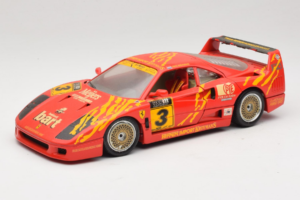 Ferrari F40 Evoluzione #3 Brummel Piros 1987 Bburago 1:18 3022-P2 Fém