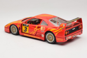 Ferrari F40 Evoluzione #3 Brummel Piros 1987 Bburago 1:18 3022-P2 Fém – 7. kép a 8-ből