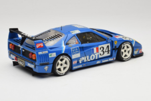 Ferrari F40 Evoluzione #34 Kék Custom 1987 Bburago 1:18 3032-C1 Fém – 3. kép a 8-ből