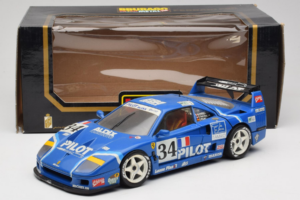 Ferrari F40 Evoluzione #34 Kék Custom 1987 Bburago 1:18 3032-C1 Fém – 8. kép a 8-ből