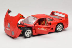 Ferrari F40 Evoluzione Piros Master Line Bburago 1:18 3042-M1 Fém – 2. kép a 8-ből