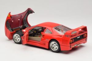 Ferrari F40 Evoluzione Piros Master Line Bburago 1:18 3042-M1 Fém – 5. kép a 8-ből