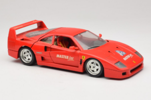 Ferrari F40 Evoluzione Piros Master Line Bburago 1:18 3042-M1 Fém – 6. kép a 8-ből