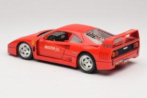 Ferrari F40 Evoluzione Piros Master Line Bburago 1:18 3042-M1 Fém – 7. kép a 8-ből