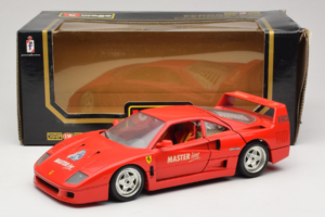 Ferrari F40 Evoluzione Piros Master Line Bburago 1:18 3042-M1 Fém – 8. kép a 8-ből