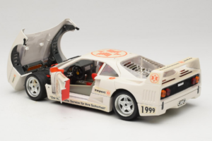 Ferrari F40 #1 Expert Fehér 1987 Bburago 1:18 3332-W2 Fém – 5. kép a 8-ből