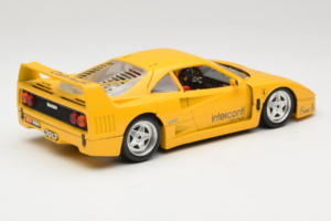 Ferrari F40 Interconti Car HiFi Sárga Bburago 1:18 3032-I1 Fém – 3. kép a 8-ből