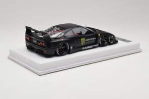 Ferrari F40 LB Works Monster Energy Matt Black BBA 1:18 REMC026 Gyanta – 3. kép a 7-ből