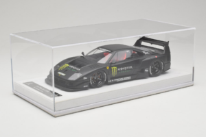 Ferrari F40 LB Works Monster Energy Matt Black BBA 1:18 REMC026 Gyanta – 6. kép a 7-ből