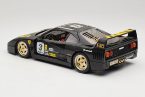 Ferrari F40 Magneti Marelli #3 Fekete Bburago 1:18 3022-B1 Fém – 7. kép a 8-ből