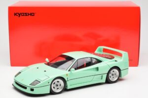 Ferrari F40 Menta Zöld Kyosho 1:18 08416MG Fém – 10. kép a 10-ből