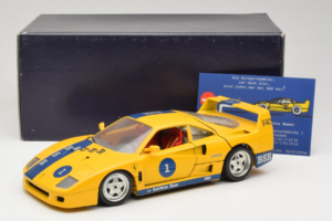 Ferrari F40 #1 Sárga Bauer Limitált Kiadás 100 db Bburago 1:18 BSR001 Fém – 8. kép a 8-ből