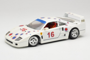 Ferrari F40 #16 Borsenmodells Fehér Limited Edition 333 pcs 1987 Bburago 1:18 3332-W1 Fém