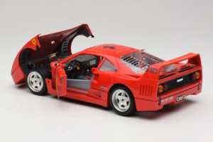 Ferrari F40 #8 Bevro International Piros 1987 Bburago 1:18 3332-P3 Fém – 5. kép a 8-ből