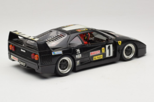 Ferrari F40 Pirelli Agip #1 Fekete Bburago 1:18 3332-B1 Fém – 3. kép a 8-ből