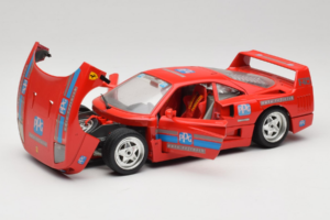 Ferrari F40 PPG Auto Refinish Piros Bburago 1:18 3332-P1 Fém – 2. kép a 8-ből