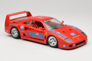 Ferrari F40 PPG Auto Refinish Piros Bburago 1:18 3332-P1 Fém – 6. kép a 8-ből