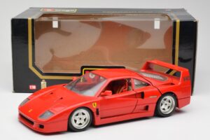 Ferrari F40 Piros Bburago 1:18 3032 Fém – 8. kép a 8-ből