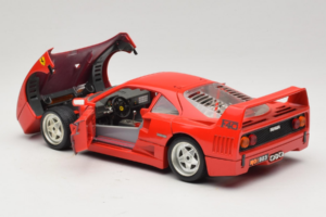 Ferrari F40 Piros Diamond Edition Bburago 1:18 3022-P1 Fém – 5. kép a 8-ből