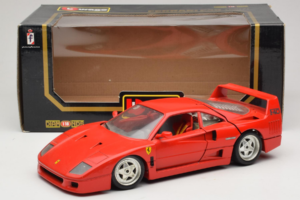 Ferrari F40 Piros Diamond Edition Bburago 1:18 3022-P1 Fém – 8. kép a 8-ből